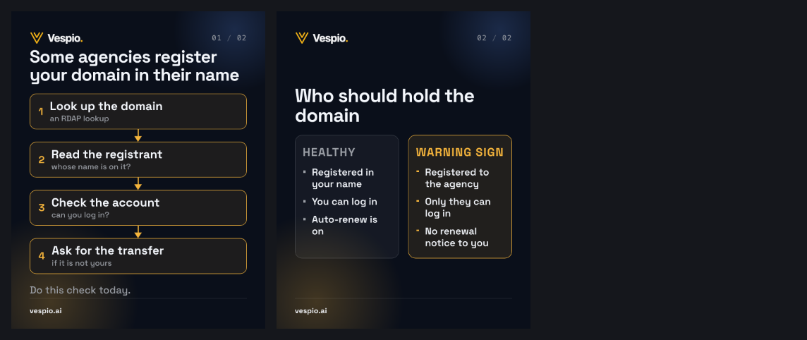 domain-hostage-check vespio-gold-dark contact sheet