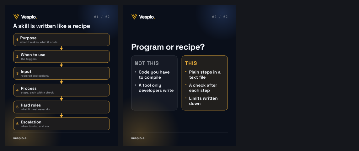 skill-is-a-recipe vespio-gold-dark contact sheet