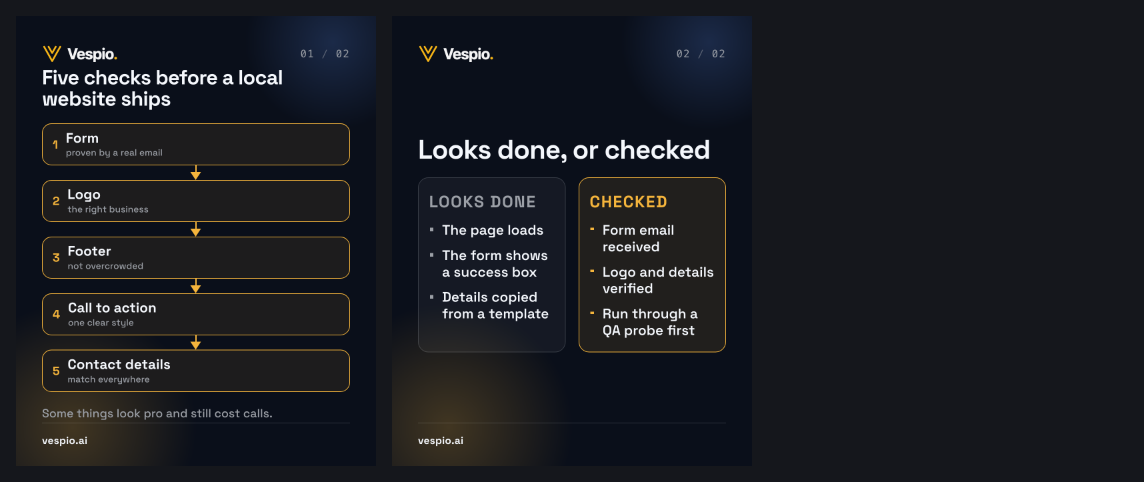 website-fix-first-checks vespio-gold-dark contact sheet